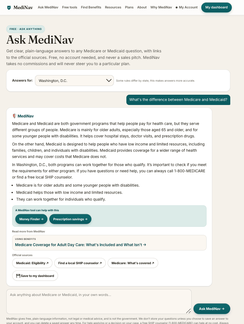 Ask MediNav